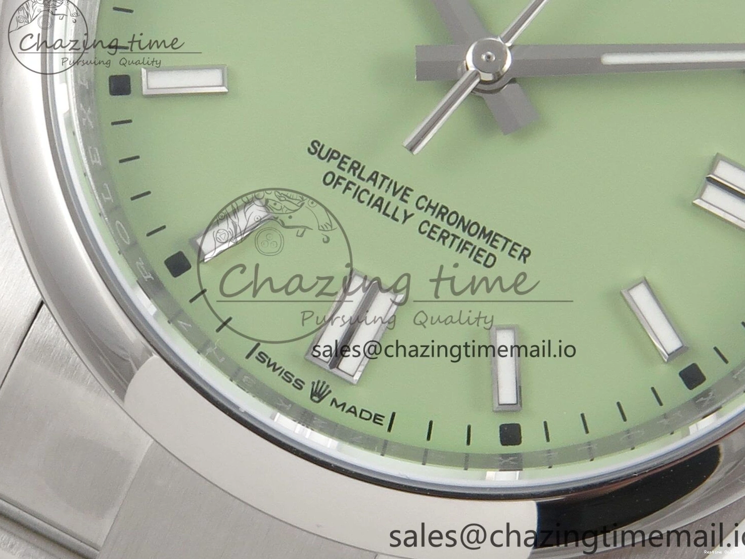 0505 2025 Oyster Perpetual 126000 36mm KRF 1:1 Best Edition 904L Steel Pistachio Green Dial VR WrinkleFree 127